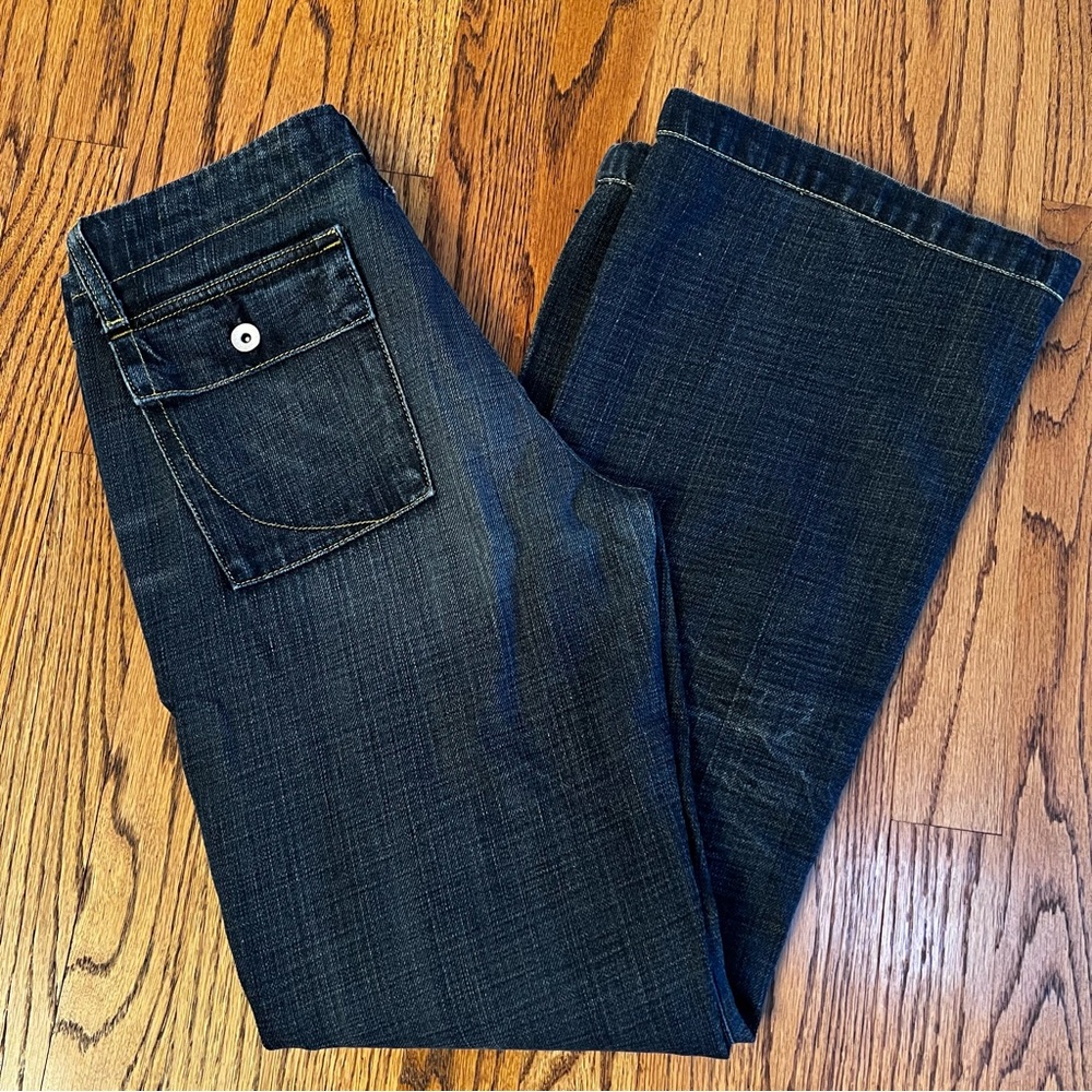 PAPER DENIM & CLOTH • Indigo Low Rise Denim Jeans
